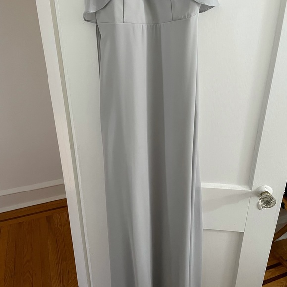 Birdy Grey bridesmaid dress; style is JULES, color DOVE GREY, size SMALL (2-4) - Picture 10 of 14
